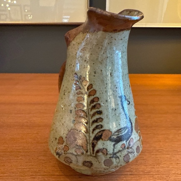 Handmade Bird  Creamer Pitcher  Mexico Folk Art Vintage - Picture 3 of 12